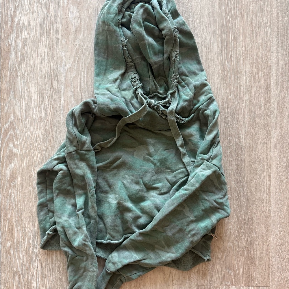 NSF Distressed Mint Hoodie